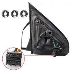 Gmc Sierra Or Chevy Silverado Left Side Mirror – Chrome 2014-2016