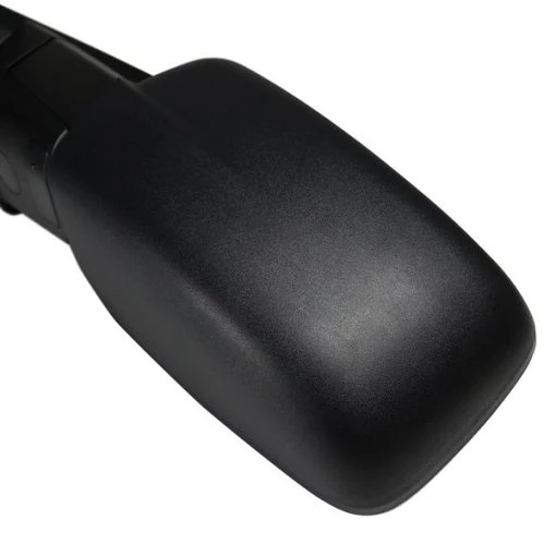 Dodge Ram Left Manual Towing Mirror- Black Texture 09-19