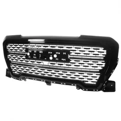 19-Up GMC Sierra 1500 Grille- Matte Black