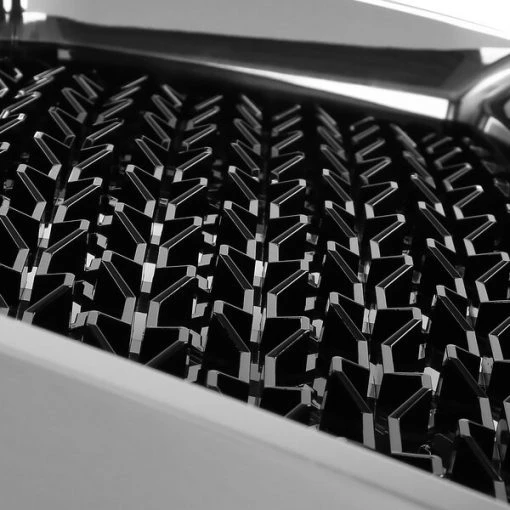 Dodge Ram 1500 Chrome Grille With Glossy Black Mesh 2019-2020