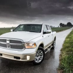 Dodge Ram Left Towing Mirror Power Heated- Chrome 13-19