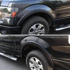 09-14 Ford F150 Factory Style Fender Flares- Black