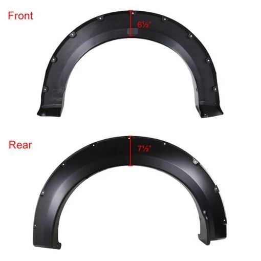 15-Up Ford F150 Fender Flares Matte  