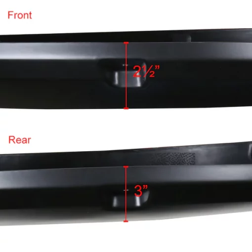 15-Up Ford F150 Fender Flares Matte  