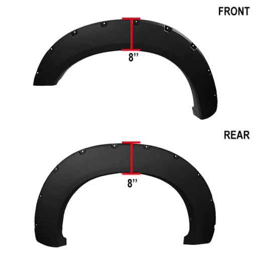 11-16 Ford F250 Fender Flare – Rough Surface