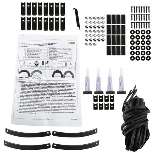 17-Up Ford F250 Fender Flares