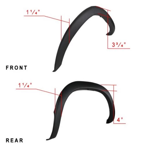 02-08 Dodge Ram Oe Style Fender Flares