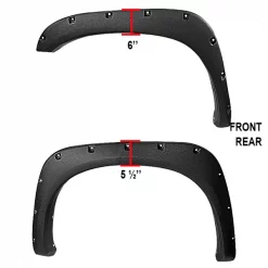 02-08 Dodge Ram Fender Flares – Texture Pocket Style 1500