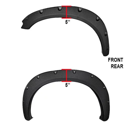 09-17 Dogde Ram 1500 Fender Flares-Texture
