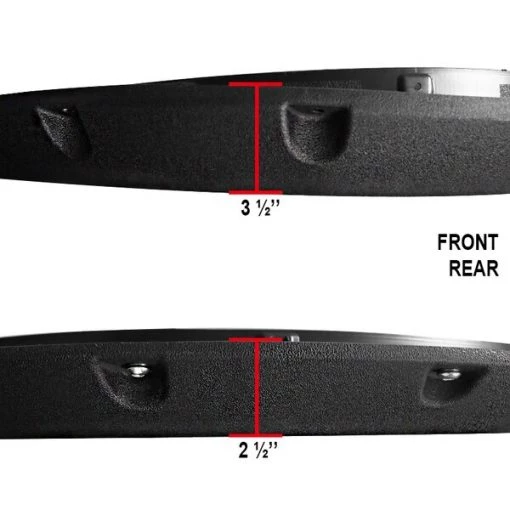09-17 Dogde Ram 1500 Fender Flares-Texture