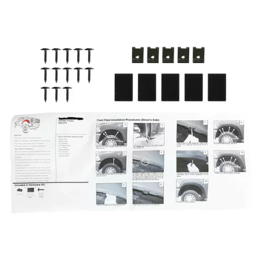 10-16 Dodge Ram 2500 Fender Flares-Smooth