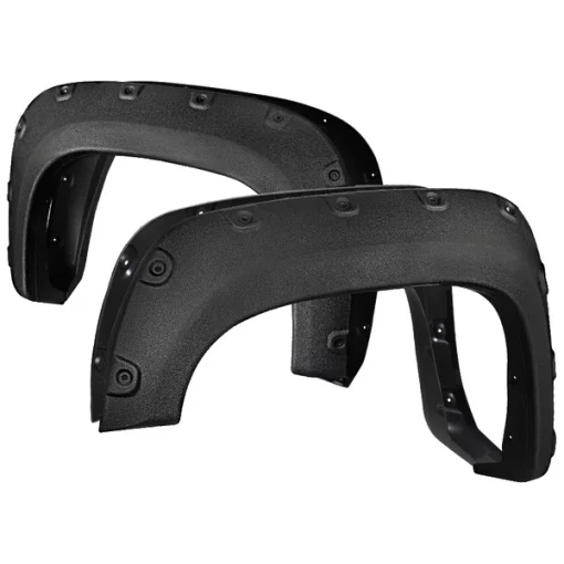 07-13 GMC Sierra 1500 Fender Flares-Roguh Surface-Black
