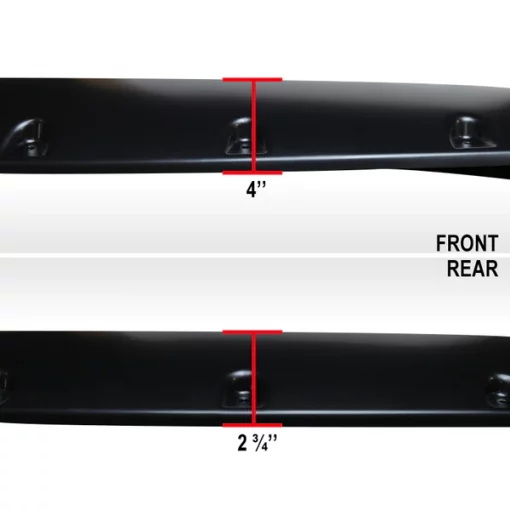 07-13 Chevrolet Silverado Fender Flare, FDF-SIV07A-PK-MP