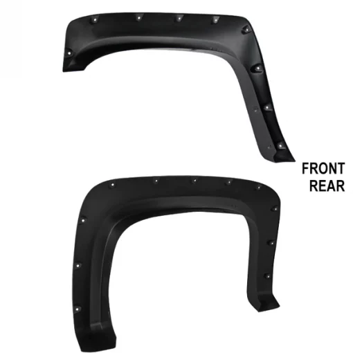 07-13 Chevrolet Silverado Fender Flare, FDF-SIV07A-PK-MP