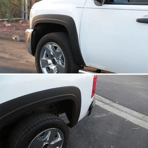 07-13 Chevrolet Silverado Fender Flares-Smooth