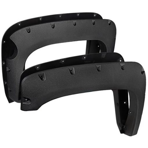 07-13 Chevrolet Silverado Fender Flare – Black Rough Surface