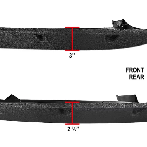 07-13 Chevrolet Silverado Fender Flare – Rough Surface