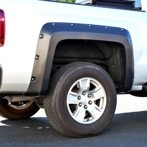 15-16 Chevrolet Silverado Fender Flare, FDF-SIV14SBA-PK-MP