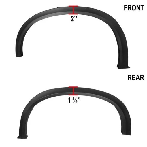 07-13 Bmw E70 Wheel Arch Extensions