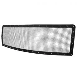 09-12 Ford F150 Grille Insert – Rivet Style – Not Fit- Steel/Black
