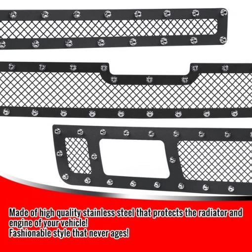 07-13 Chevrolet Silverado 1500 Rivet Grille Insert