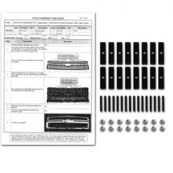 Spec-D Tuning 14-15 Chevrolet Silverado 1500 Grille Insert 9 14-15 Chevrolet Silverado 1500 Grille Insert