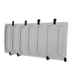 07-14 Jeep Wrangler Mesh Grille Insert – Black Stainless Steel