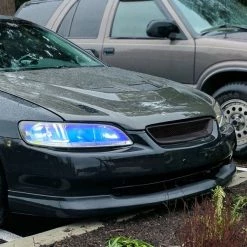 Spec-D Tuning 98-02 Honda Accord Front Hood Grill Type R Black 2 Door 10 98-02 Honda Accord Front Hood Grill Type R Black 2 Door