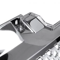 07-08 GMC Yukon Mesh Grill – Punch Hole Style Chrome