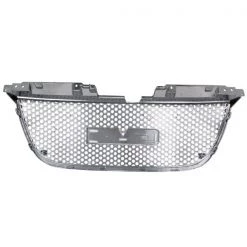 07-08 GMC Yukon Mesh Grill – Punch Hole Style Chrome