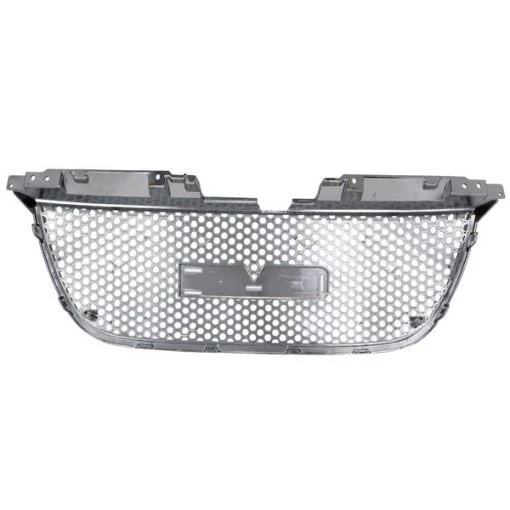 07-08 GMC Yukon Mesh Grill – Punch Hole Style Chrome
