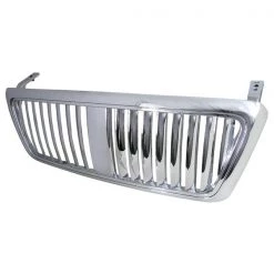 Spec-D Tuning 04-08 Ford F150 Vertical Grill Chrome, HG-F15004CVT-TY