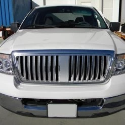 04-08 Ford F150 Vertical Grill Chrome, HG-F15004CVT-TY