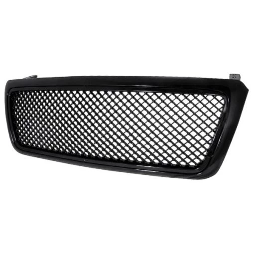 Spec-D Tuning 04-08 Ford F150 Black Grill Mesh 1 04-08 Ford F150 Black Grill Mesh