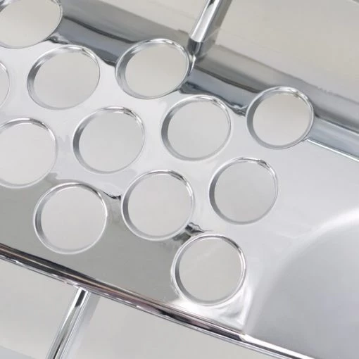 09-14 Ford F150 Chrome Grill – Denali Round Hole Style