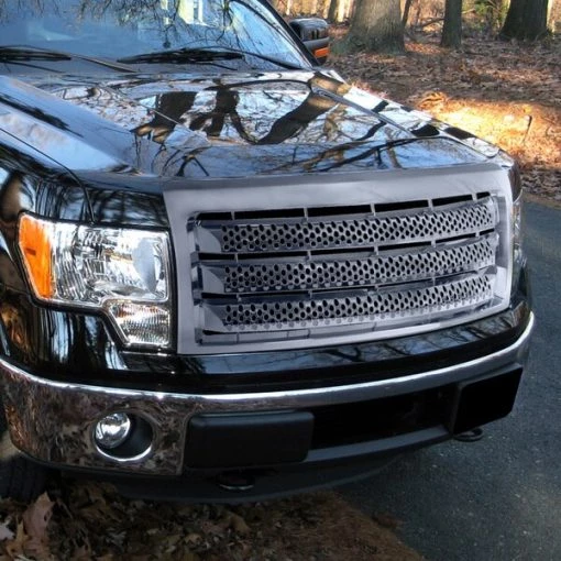 09-14 Ford F150 Chrome Grill – Denali Round Hole Style