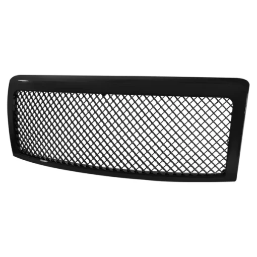 Spec-D Tuning 09-14 Ford F150 Mesh Grille Glossy Black 1 09-14 Ford F150 Mesh Grille Glossy Black