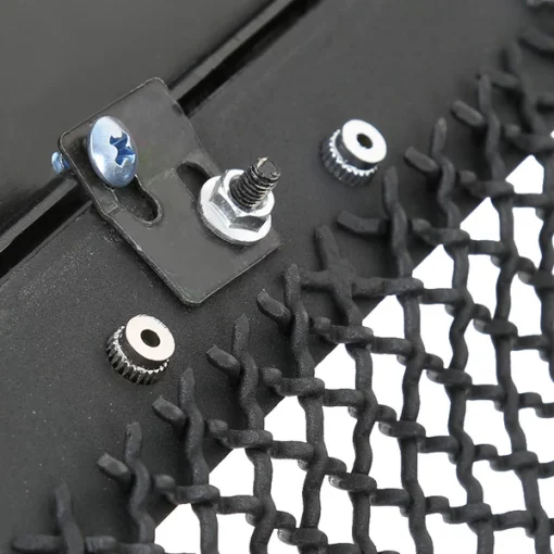 05-07 Ford F250 Rivet Grille- Glossy Black