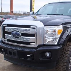 Spec-D Tuning 11-16 Ford F250 Grille Moudling - Full Chrome 3 11-16 Ford F250 Grille Moudling – Full Chrome