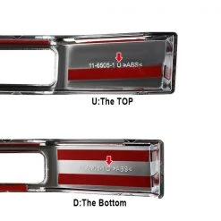 17-18 Ford F250 Grille Moulding