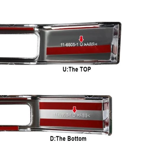 17-18 Ford F250 Grille Moulding