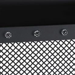 Spec-D Tuning 99-04 Ford F250 Rivet Grille- Glossy Black 6 99-04 Ford F250 Rivet Grille- Glossy Black
