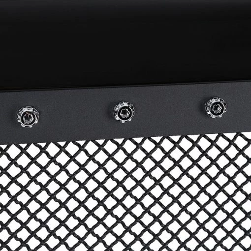 99-04 Ford F250 Rivet Grille- Glossy Black