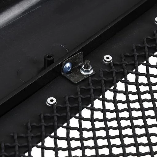 99-04 Ford F250 Rivet Grille- Glossy Black