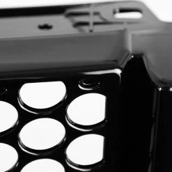 07-13 GMC Sierra 1500 Ld Mesh Grille- Glossy Black Round Hole