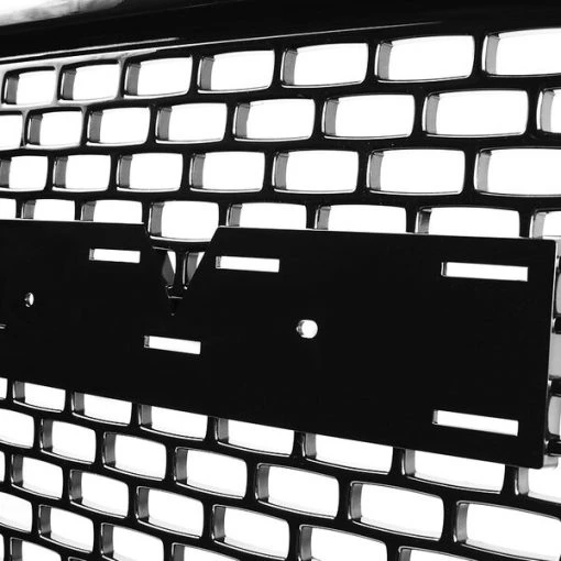 14-15 GMC Sierra Grille- Denali Style Glossy Black