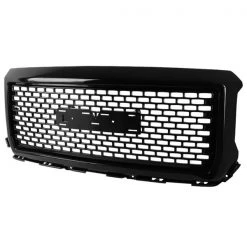 Spec-D Tuning 14-15 GMC Sierra Mesh Grille Glossy Black