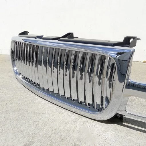 99-02 GMC Sierra 99-02 GMC Sierra Vertical Grill – Chrome