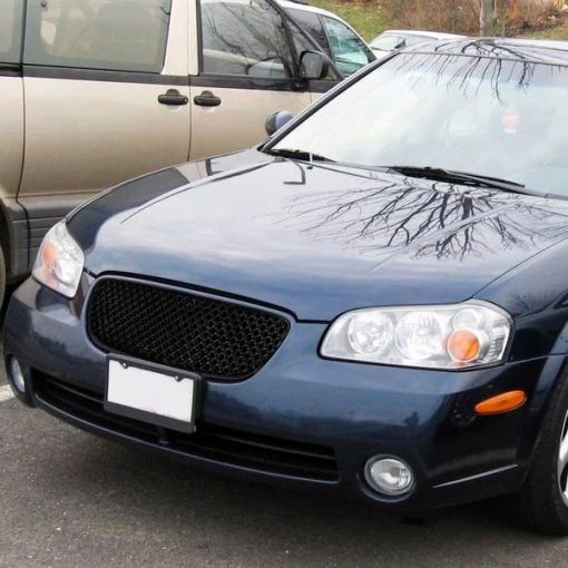 02-03 Nissan Maxima Mesh Grill Black