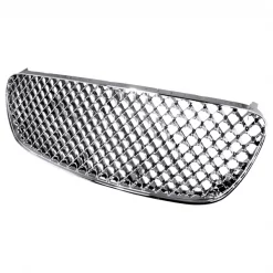 Spec-D Tuning 02-03 Nissan Maxima Mesh Grill Chrome